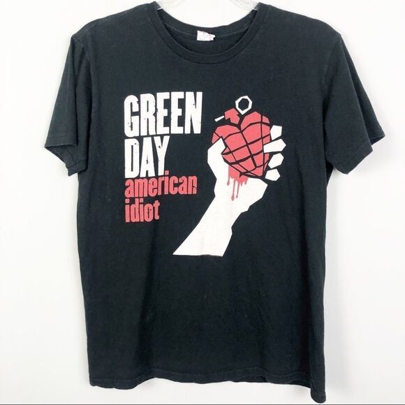 Bay Island Other - GREEN DAY American Idiot Band Tee Short Sleeve S